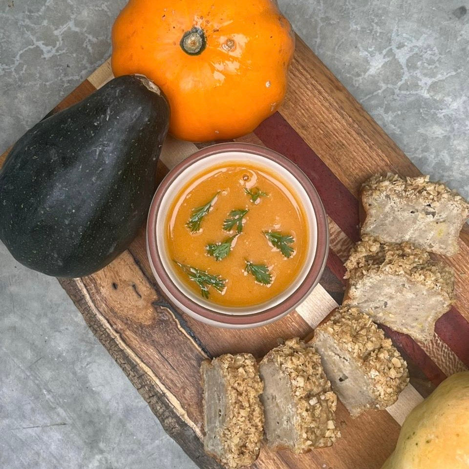 Squash Soup with Roasted Peppers 750ml / Sopa de Zapallo con Pimientos Asados 750ml