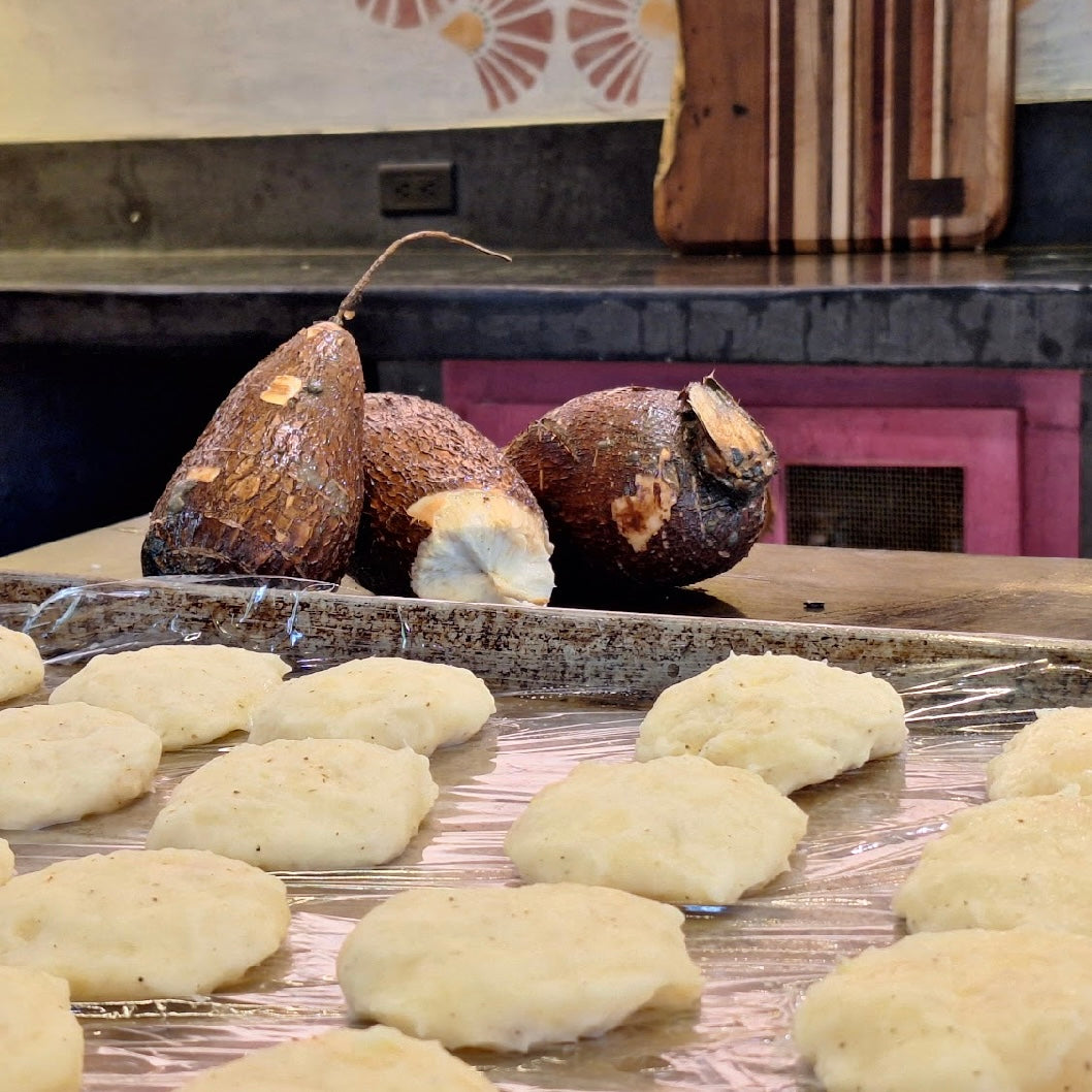 Yuca Patacones / Patacones de Yuca